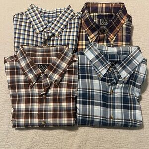 Jos. A. Bank Men's Plaid Button-Down Shirts